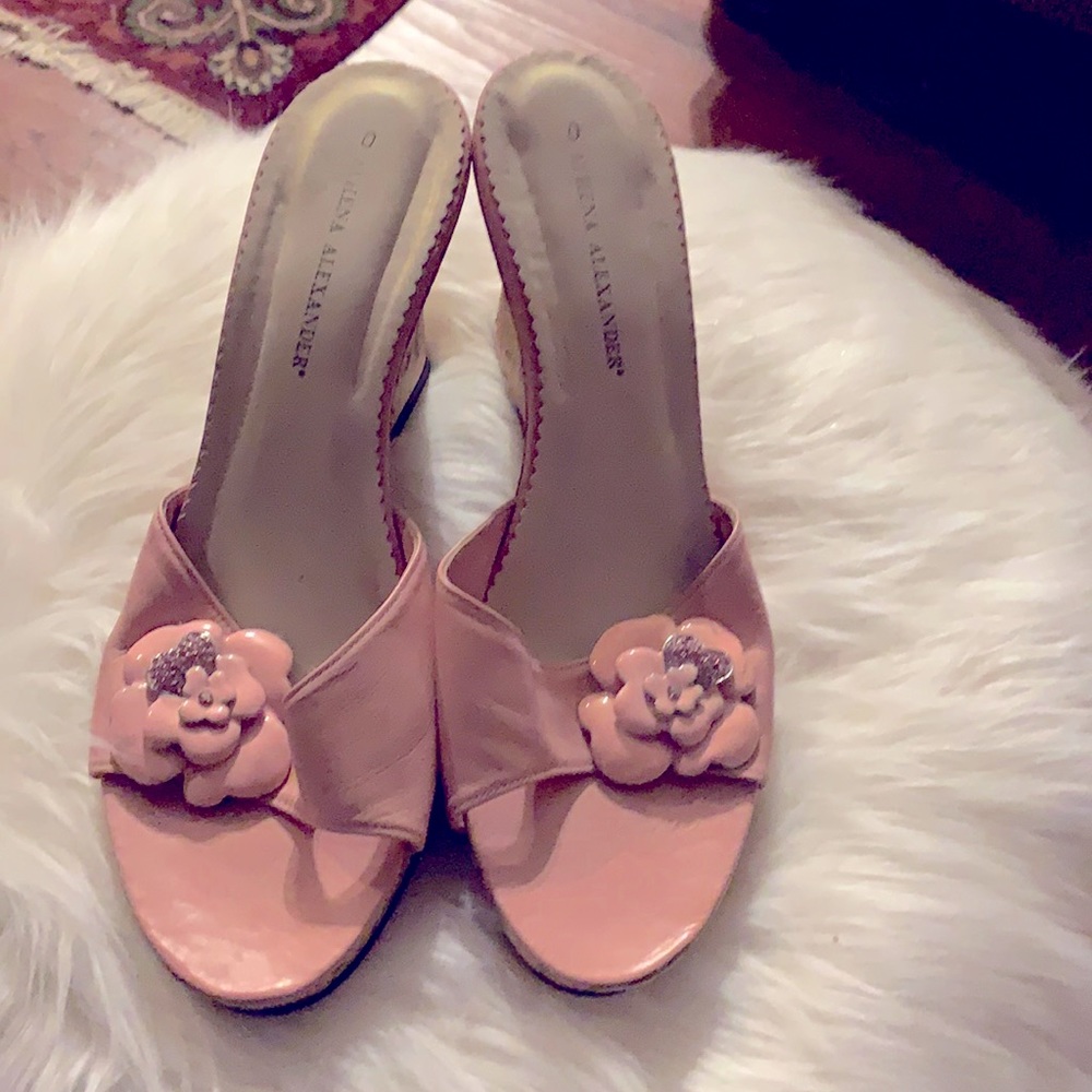 Pink Platform Sandals